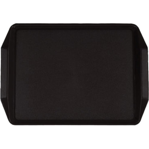 Fast Food Tray Black Polypropylene (PP) 436x305x30mm - GZFH792