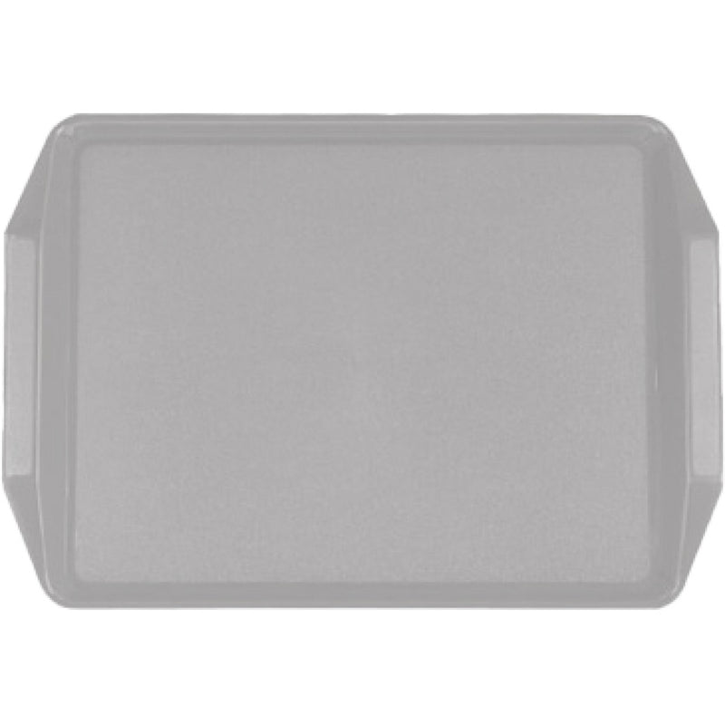 Fast Food Tray Grey ABS Plastic 436x305x30mm - GZFH796