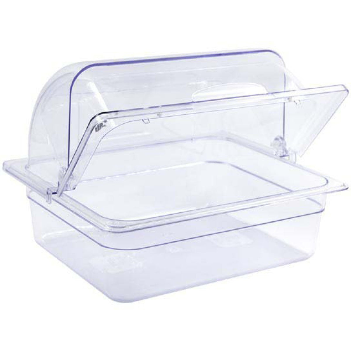Rectangular Rotating Display Cover Transparent Polycarbonate (PC) 336x280x145mm - GZFH910
