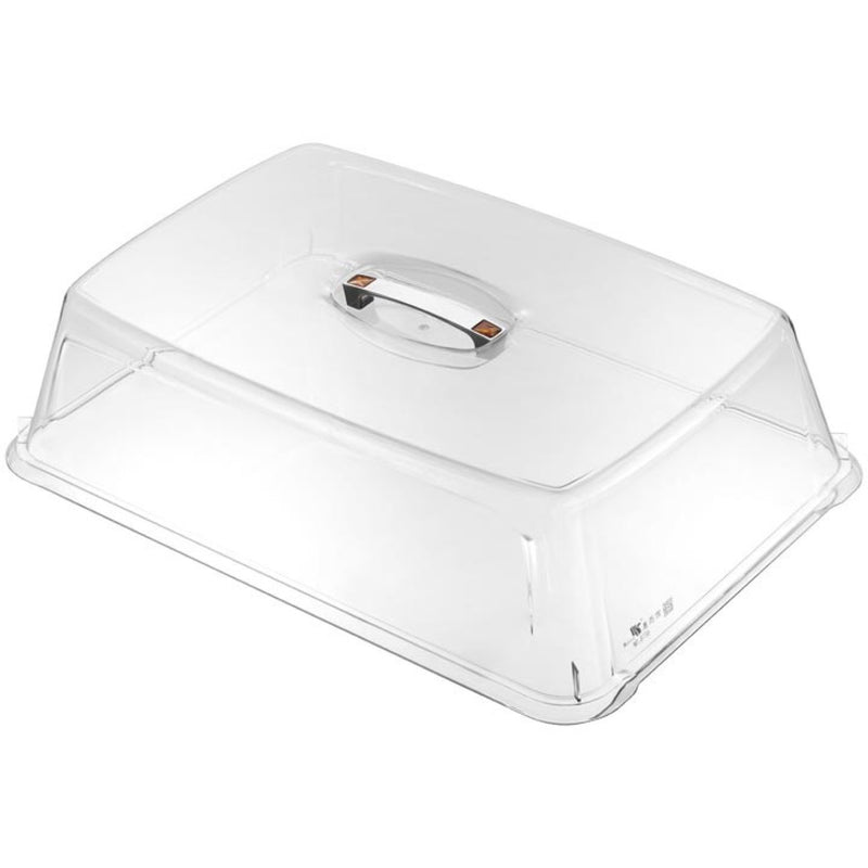 22"x16" Rectangular Food Cover Transparent Polycarbonate (PC) 508x355x130mm - GZFH922