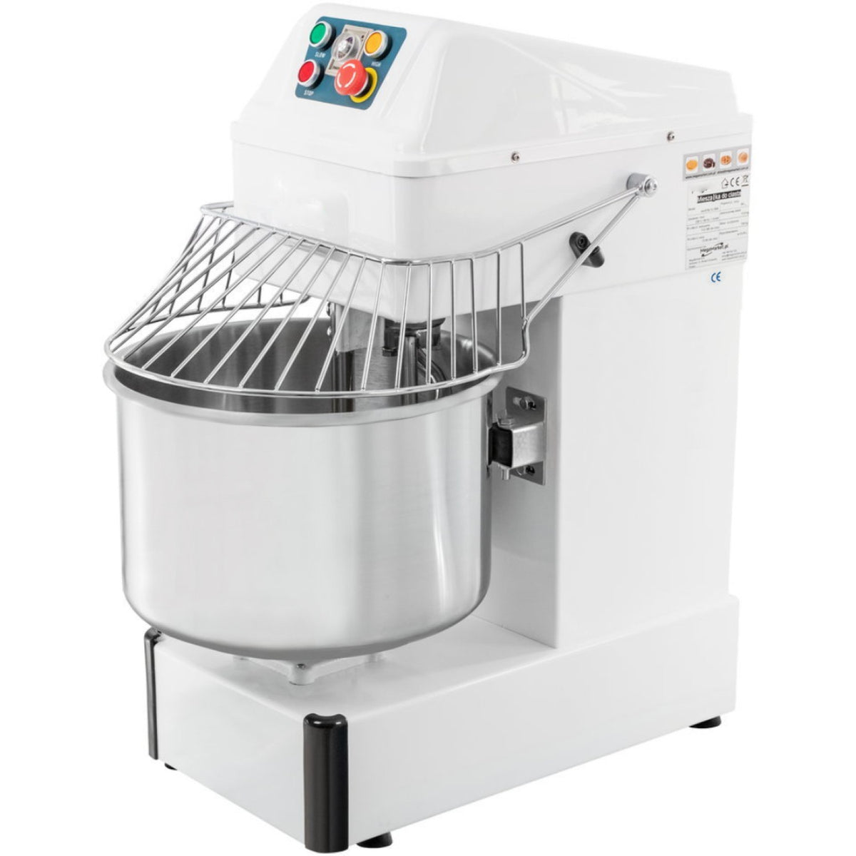 Professional Dough mixer 20 litres 2 speeds - H20