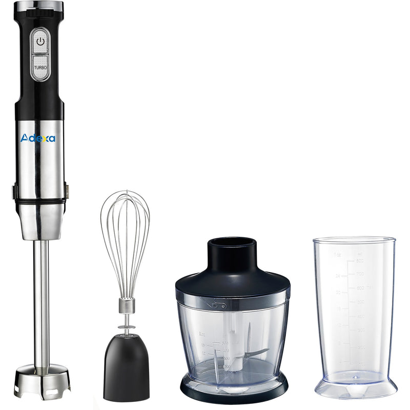 Professional Hand Blender Set - 3 in 1 800W - HB106