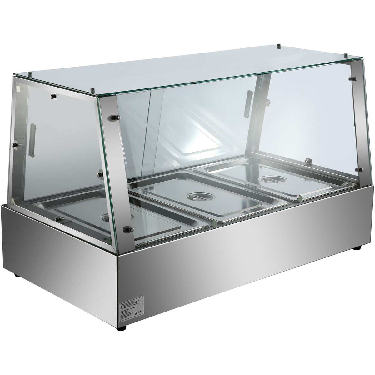Display Bain Marie Countertop 6xGN1/2 150mm - HBM211