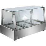 Display Bain Marie Countertop 6xGN1/2 150mm - HBM211