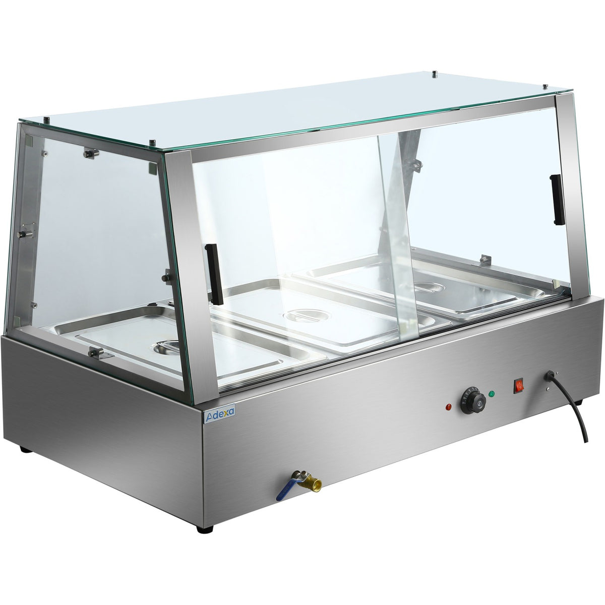 Display Bain Marie Countertop 6xGN1/2 150mm - HBM211