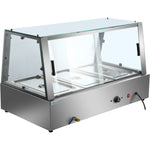 Display Bain Marie Countertop 6xGN1/2 150mm - HBM211