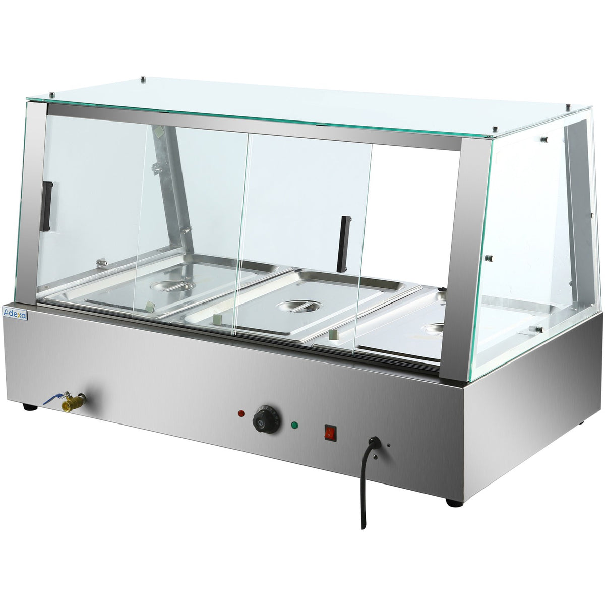 Display Bain Marie Countertop 6xGN1/2 150mm - HBM211