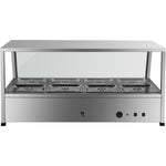 Display Bain Marie Counterop 8xGN1/2 - HBM212