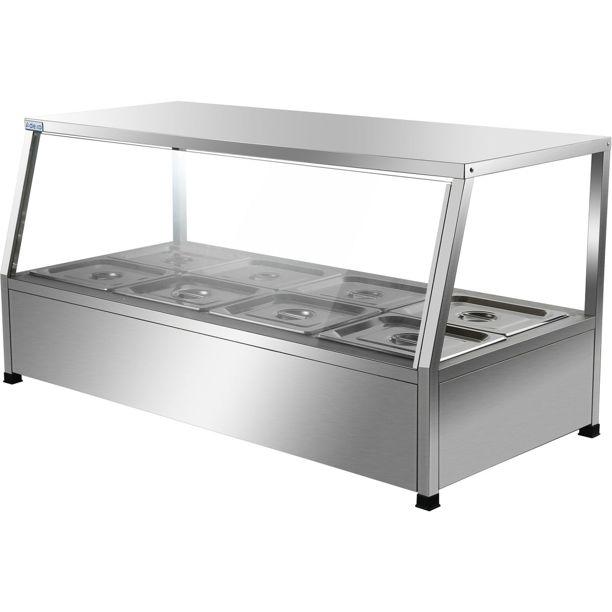 Display Bain Marie Counterop 8xGN1/2 - HBM212