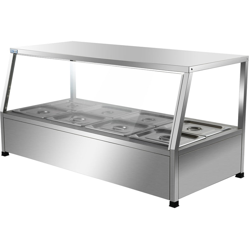 Display Bain Marie Counterop 8xGN1/2 - HBM212