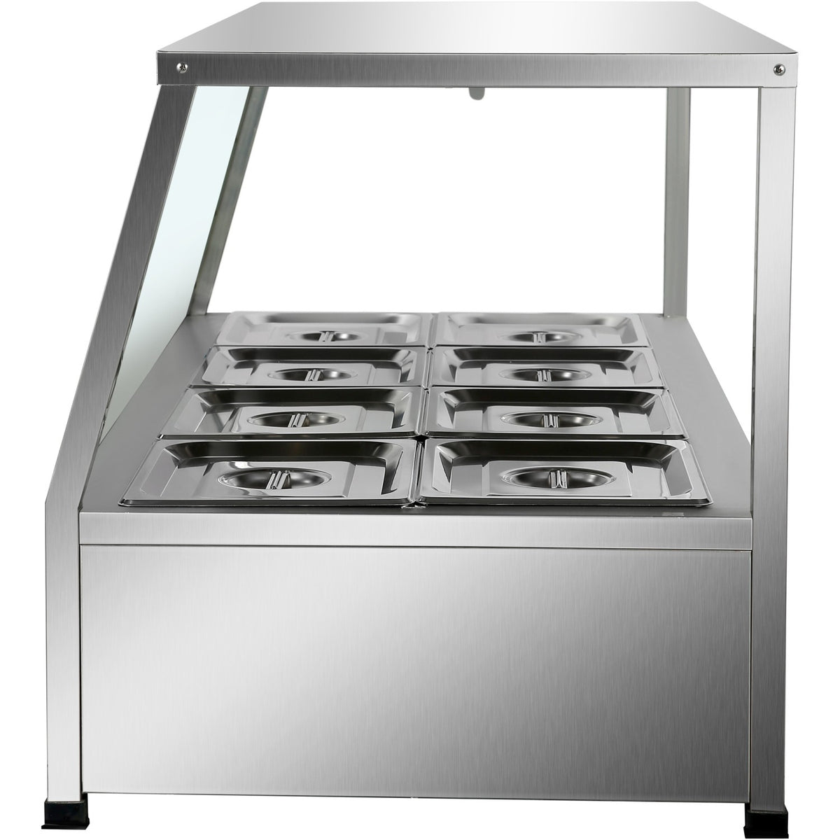 Display Bain Marie Counterop 8xGN1/2 - HBM212