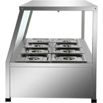 Display Bain Marie Counterop 8xGN1/2 - HBM212