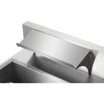 Professional Stainless Steel Breading Table with Upstand - HBT1000