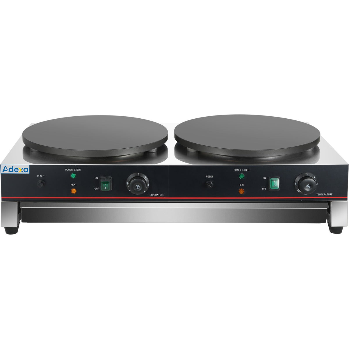 Commercial Crepe Maker Double 2x400mm - HCM2