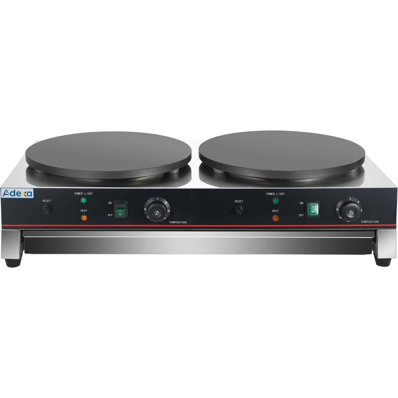 Commercial Crepe Maker Double 2x400mm - HCM2