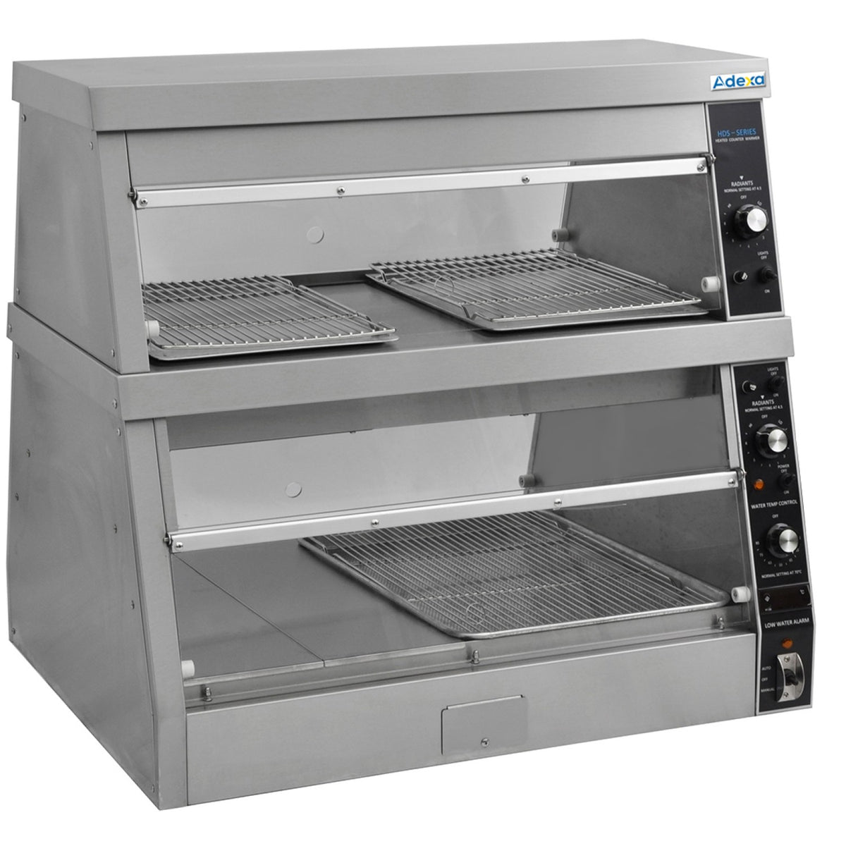 Commercial Hot Chicken Warmer / Heated Display 914x690x830mm - HDS3