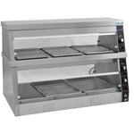 Commercial Hot Chicken Warmer / Heated Display 1219x690x830mm - HDS4