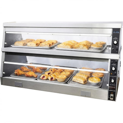 Commercial Hot Chicken Warmer / Heated Display 1536x690x830mm - HDS5