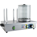 Commercial Hot dog warmer 4 bun spikes - HDW4