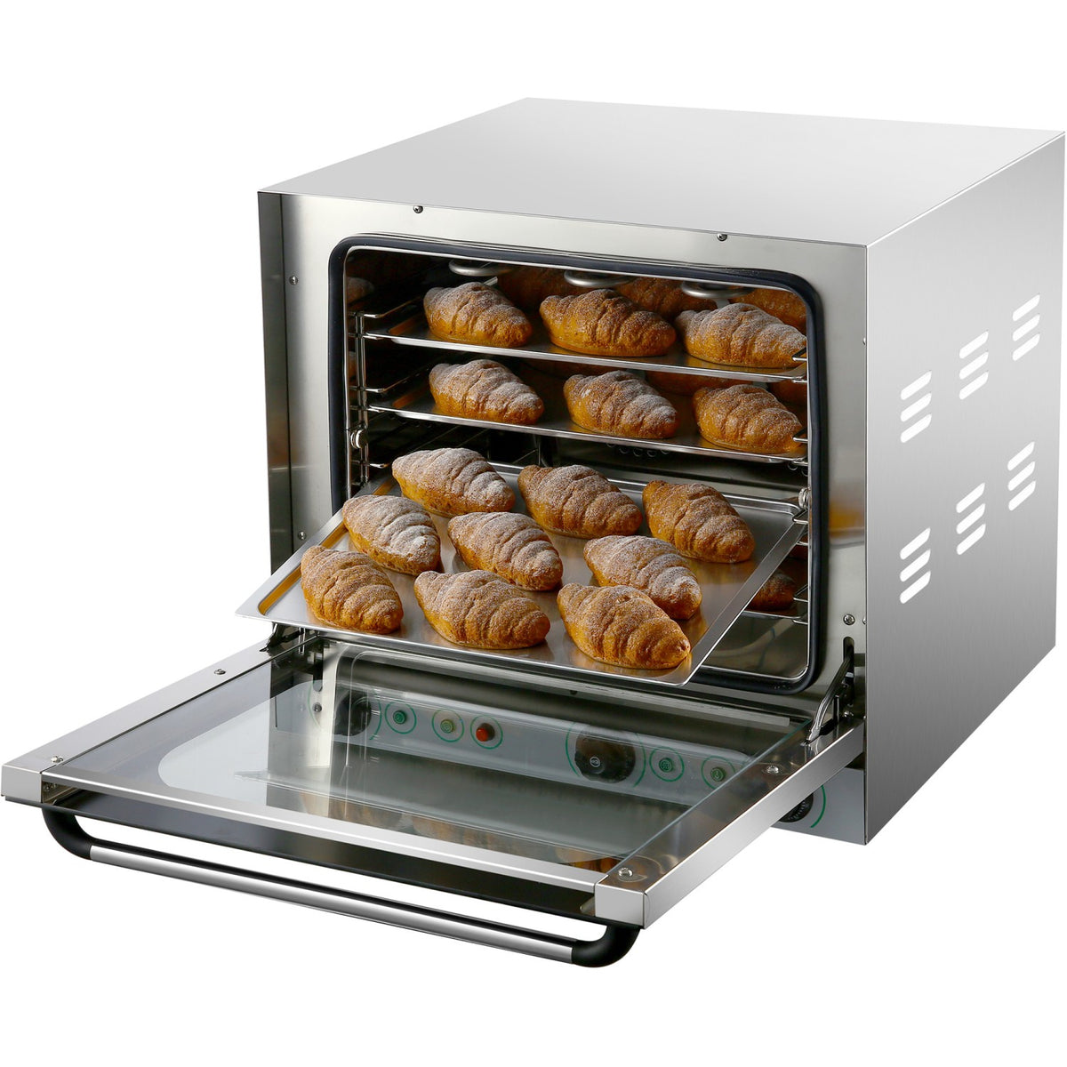 Commercial Electric Combi Oven with Humidity Function 4 trays 437x318mm - HEB8F