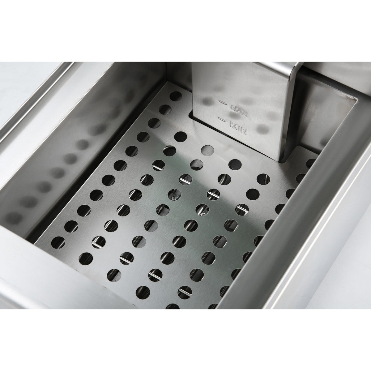 Commercial Fryer Single Electric 10 litre 3kW Countertop Drainage tap - HEF101V