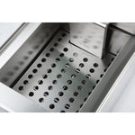 Commercial Fryer Single Electric 10 litre 3kW Countertop Drainage tap - HEF101V