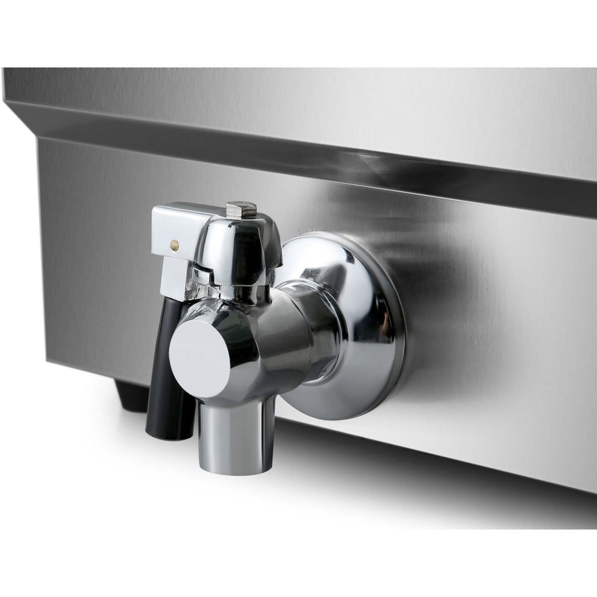 Commercial Fryer Single Electric 10 litre 3kW Countertop Drainage tap - HEF101V