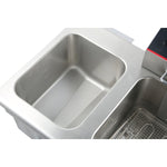Commercial Fryer Double Electric 2x12 litre 6.5kW Countertop - HEF12L2