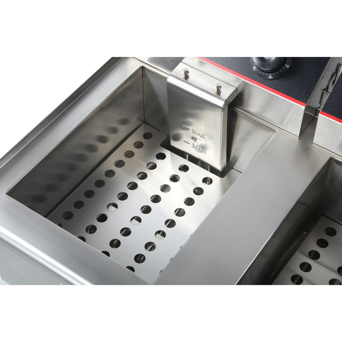 Commercial Fryer Double Electric 2x13 litre 6kW Countertop - HEF132V