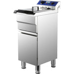 Commercial Fryer Single Electric 16 litre 5kW Free standing - HEF161C