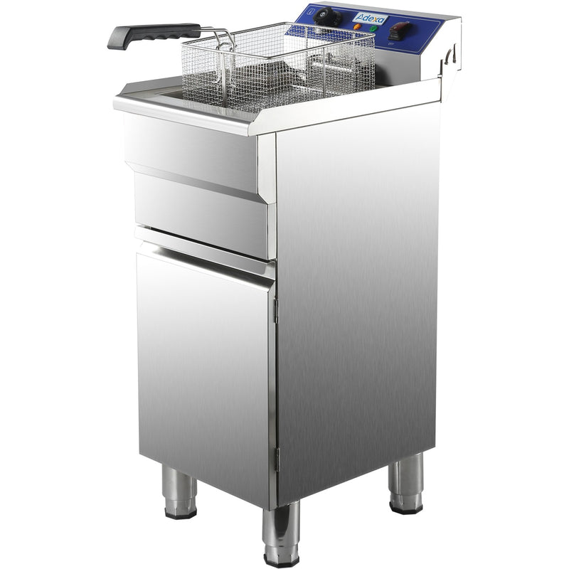 Commercial Fryer Single Electric 16 litre 5kW Free standing - HEF161C