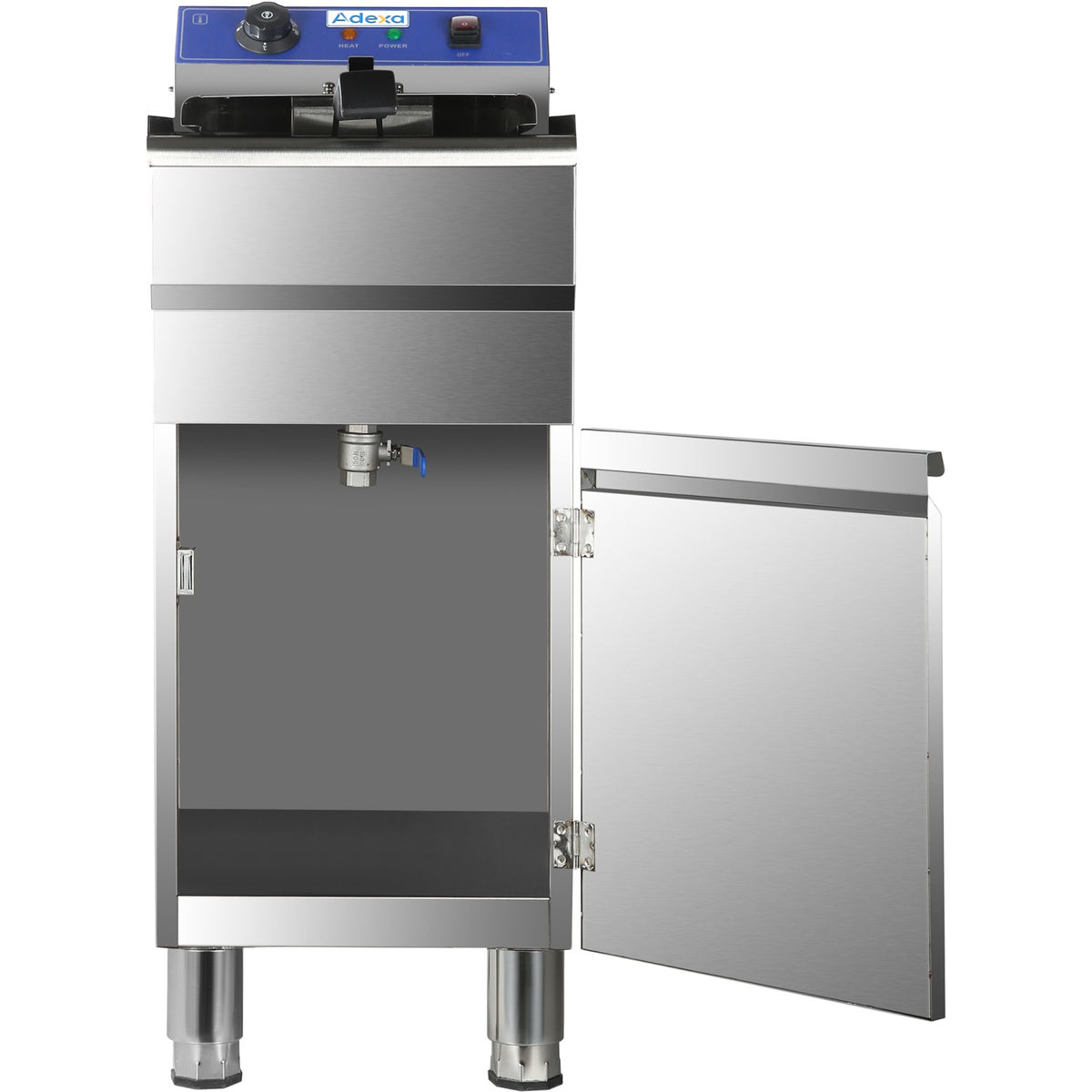 Commercial Fryer Single Electric 16 litre 5kW Free standing - HEF161C