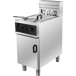 Commercial Fryer Single Electric 30 litre 10kW Free standing - HEF26