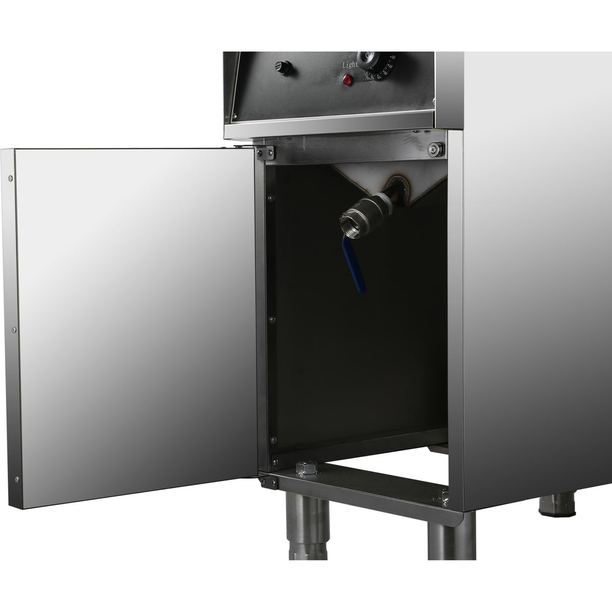 Commercial Fryer Single Electric 30 litre 10kW Free standing - HEF26