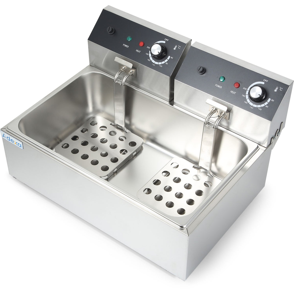 Commercial Fryer Single Electric 12 litre 5kW Countertop - HEF83A