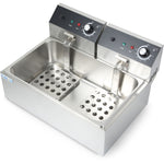 Commercial Fryer Single Electric 12 litre 5kW Countertop - HEF83A