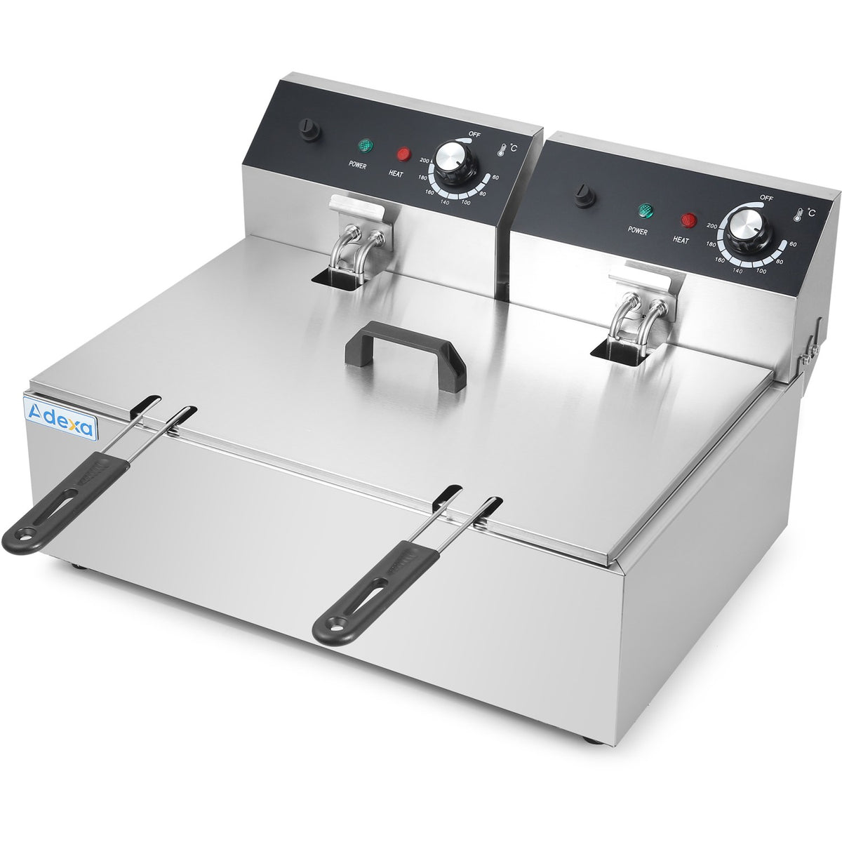 Commercial Fryer Single Electric 12 litre 5kW Countertop - HEF83A