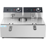 Commercial Fryer Single Electric 12 litre 5kW Countertop - HEF83A