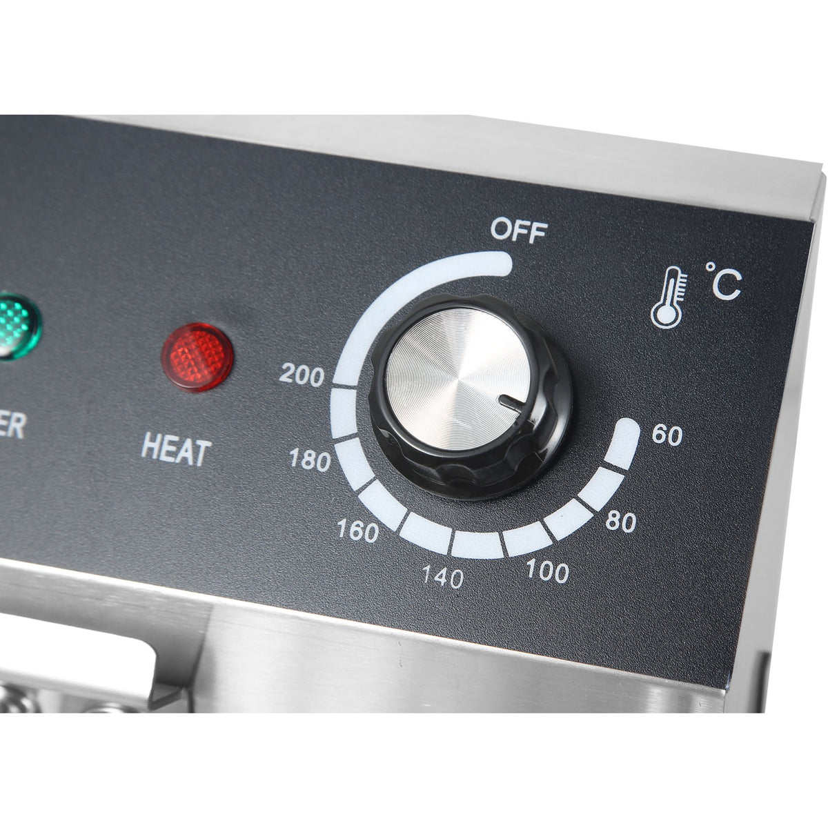 Commercial Fryer Single Electric 12 litre 5kW Countertop - HEF83A