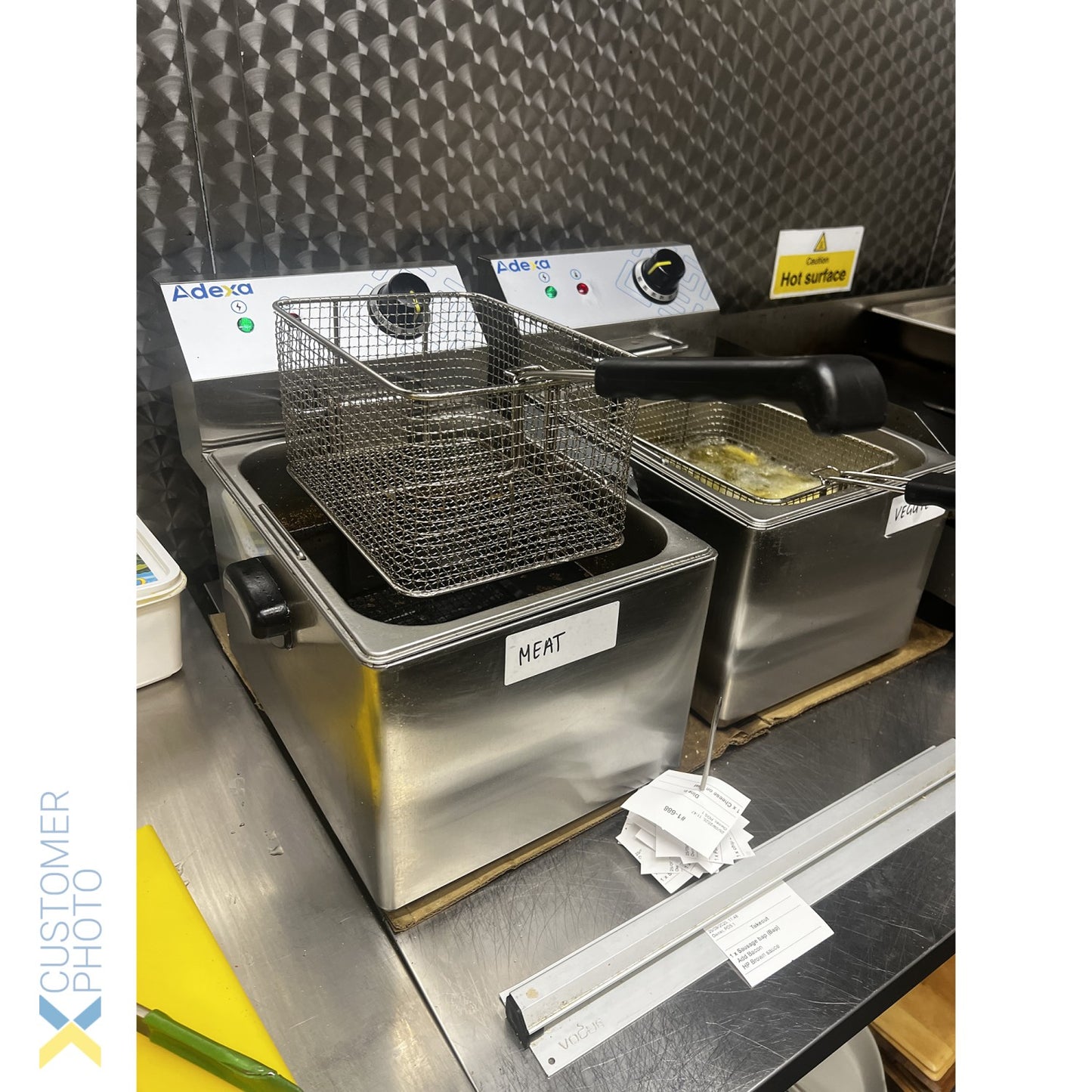 Commercial Fryer Single Electric 8 litre 3.25kW Countertop - HEF8L