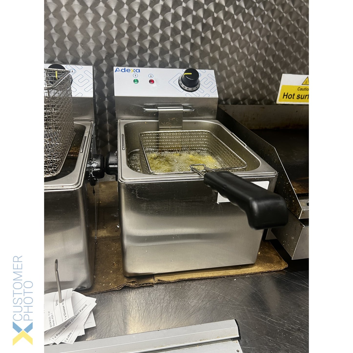 Commercial Fryer Single Electric 8 litre 3.25kW Countertop - HEF8L
