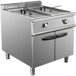 Commercial Electric Fryer Double Tank 2x28 litres - HEF908A