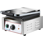 Heavy Duty Panini Contact grill Ribbed/Smooth 1.8kW - HEG811A