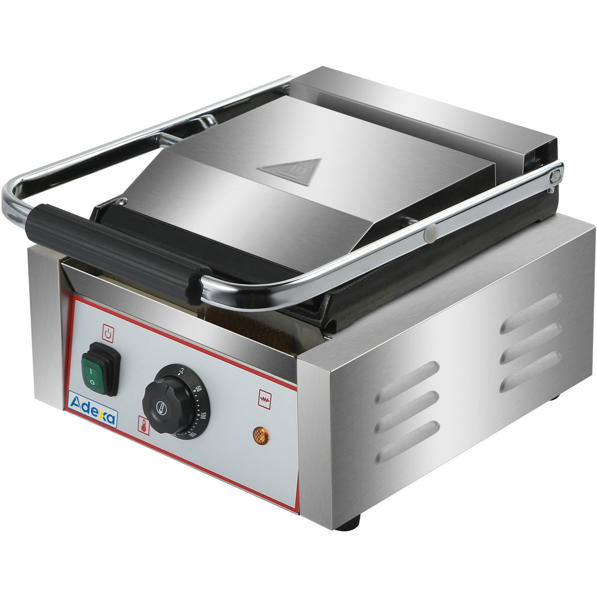 Heavy Duty Panini Contact grill Smooth 1.8kW - HEG811B