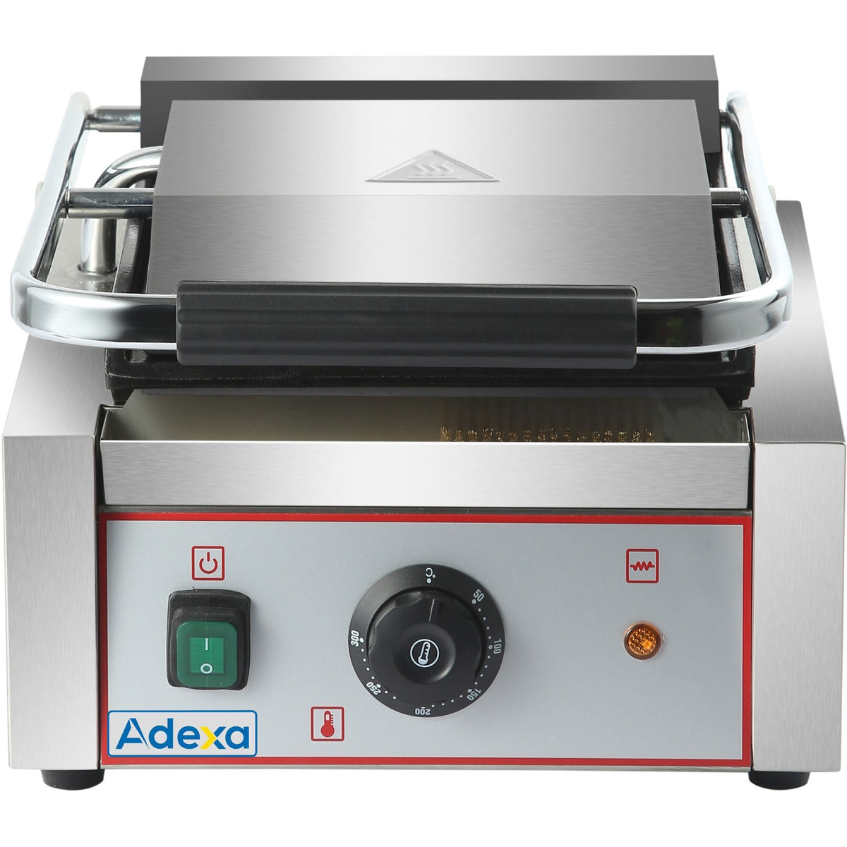 Heavy Duty Panini Contact grill Smooth 1.8kW - HEG811B