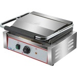 Heavy Duty Large Panini Contact grill Ribbed/Smooth 2.2kW - HEG811EA
