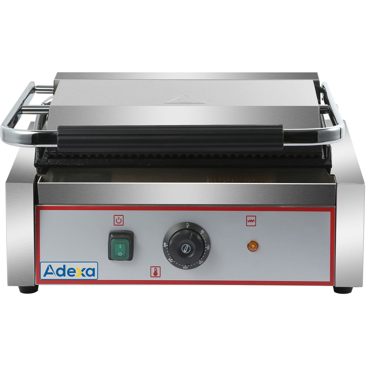 Heavy Duty Large Panini Contact grill Ribbed/Smooth 2.2kW - HEG811EA