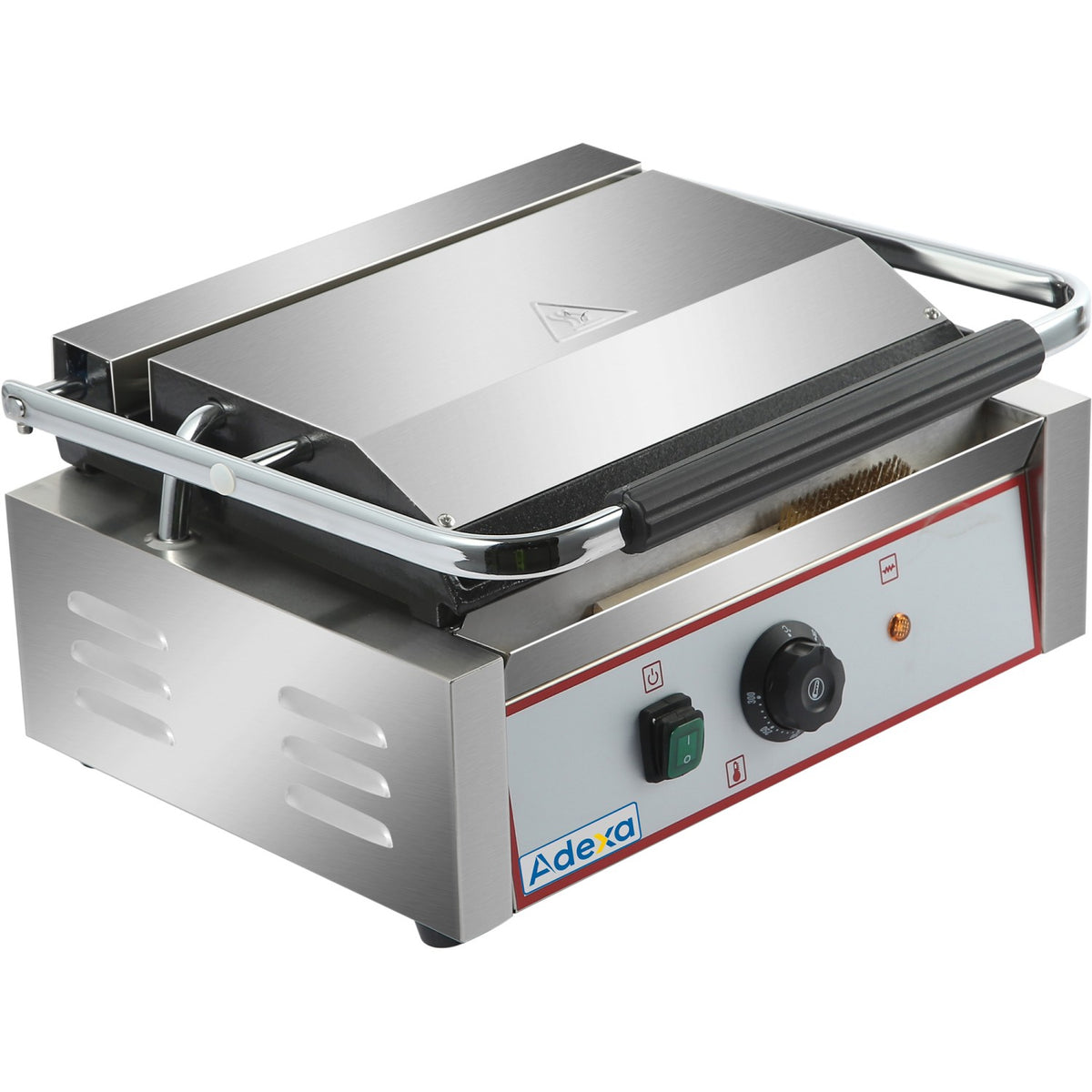 Heavy Duty Large Panini Contact grill Ribbed/Smooth 2.2kW - HEG811EA