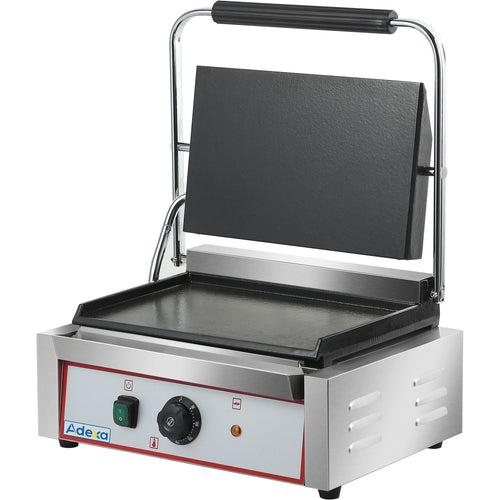 Heavy Duty Large Panini Contact grill Smooth 2.2kW - HEG811EB