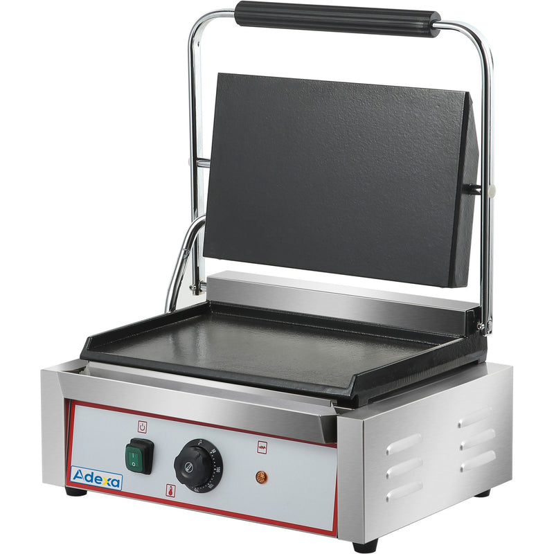 Heavy Duty Large Panini Contact grill Smooth 2.2kW - HEG811EB